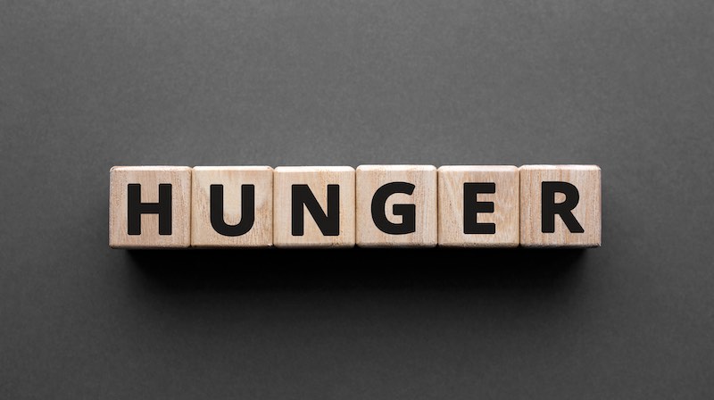 hunger vs. starving