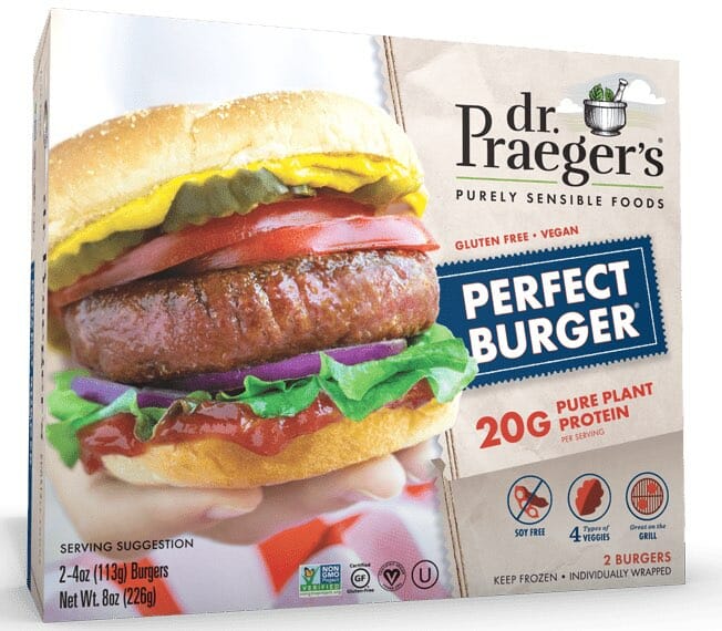 dr praeger's meatless burger