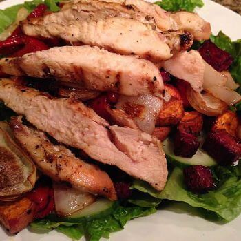roasted vegetable salad